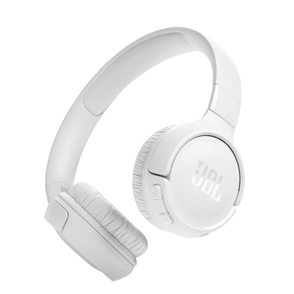 JBL Pure White Over-Ear Headphones